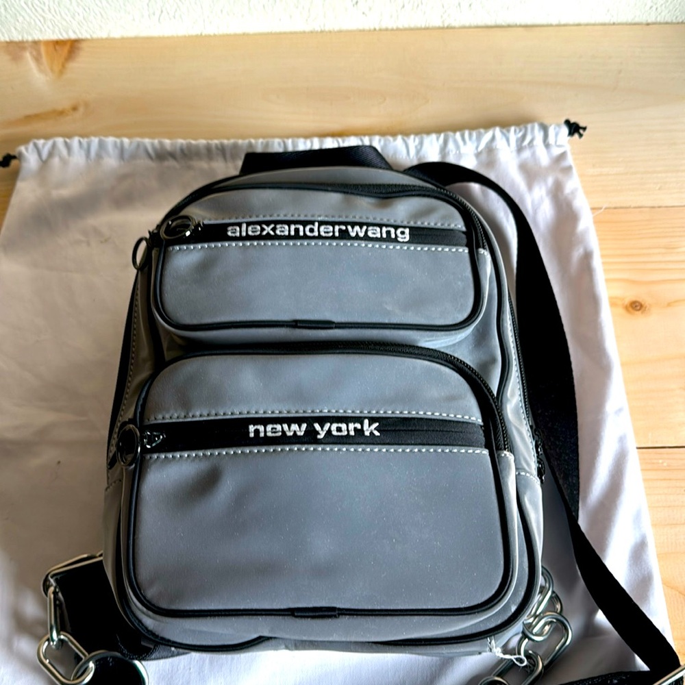 Alexander Wang Mini Backpack Reflective